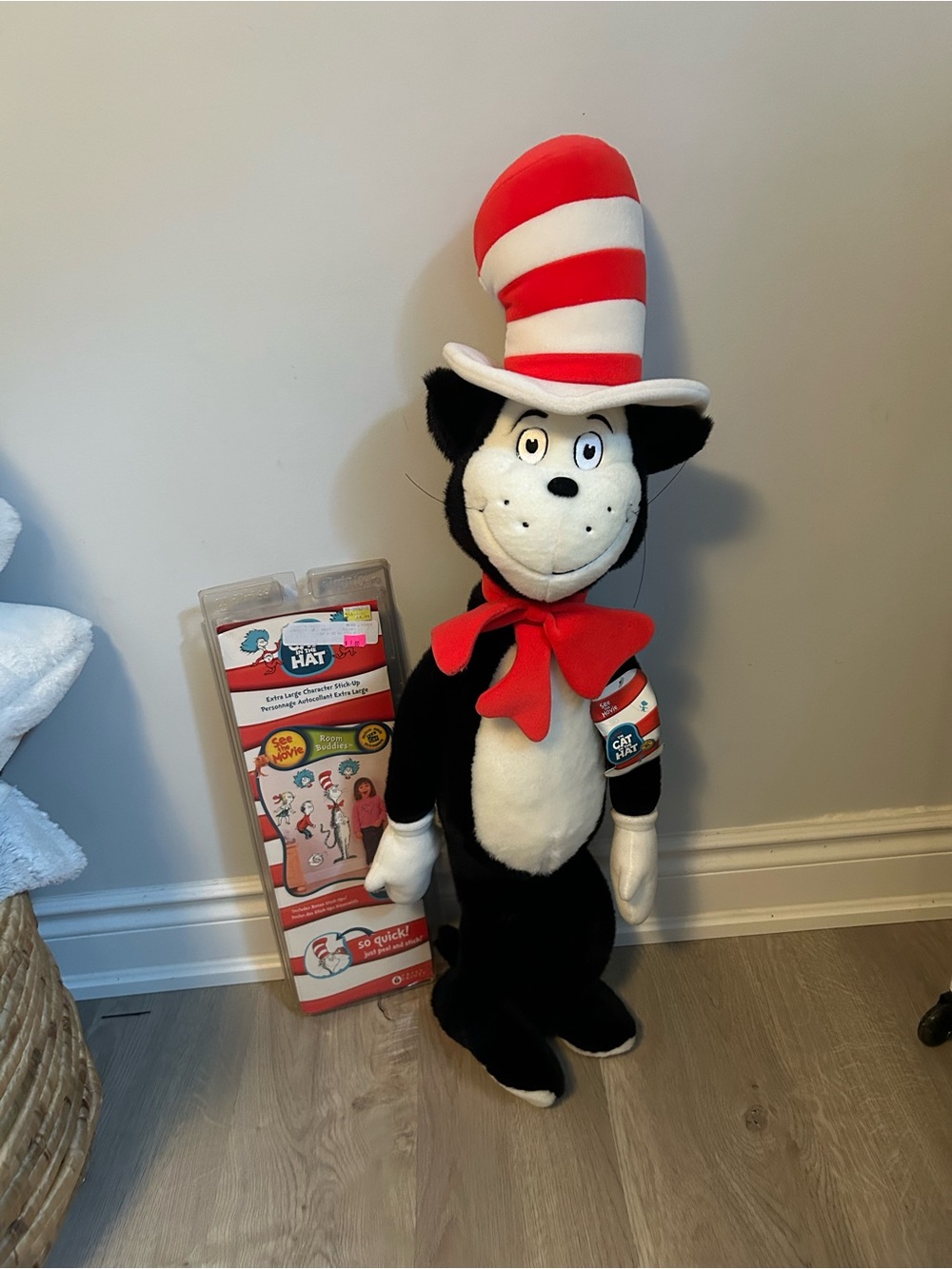 Dr Seuss Jumbo Cat in The Hat 38” Plush Toy
